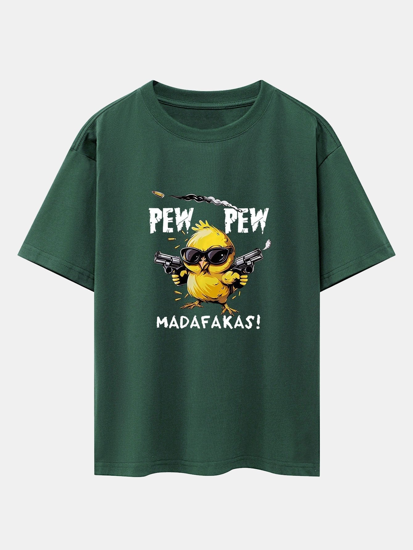 Severino® | Chicken Print Drop Shoulder Oversize T-Shirt