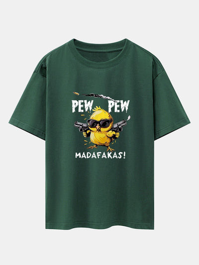 Severino® | Chicken Print Drop Shoulder Oversize T-Shirt