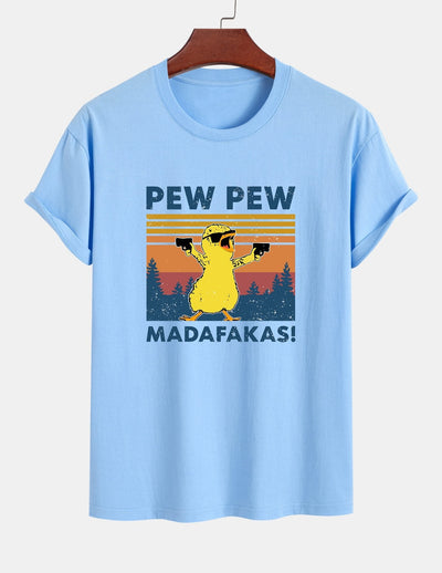 Telémaco® | Duck Print Cotton T-Shirt