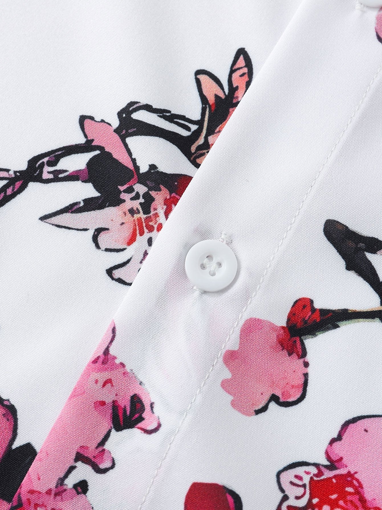 Arian® | Floral Print Button Up Shirt