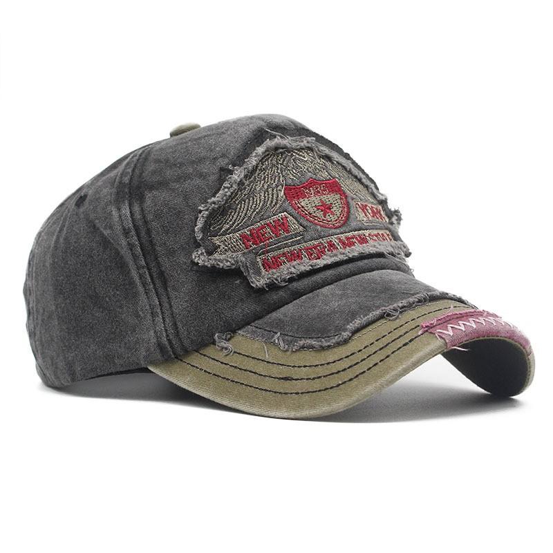 Men's Embroidery Washed Old Hat