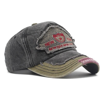Men's Embroidery Washed Old Hat