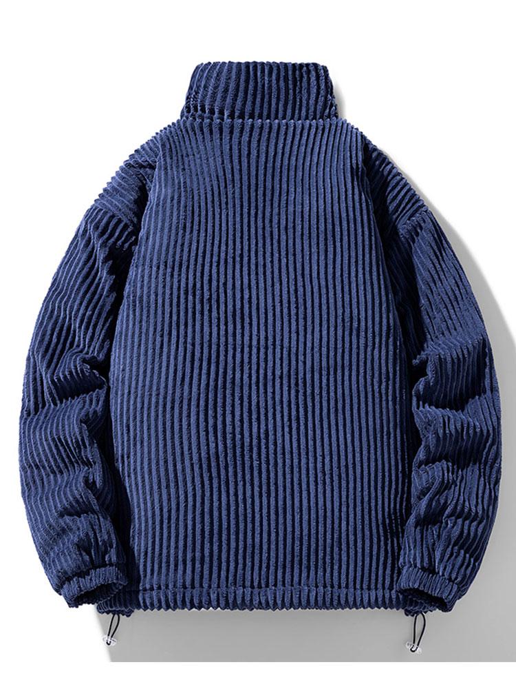 Carlos | Quilted Lined Corduroy Coat