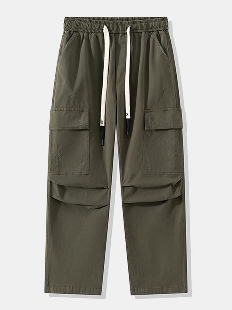 Aye® | Straight Leg Cotton Cargo Pants