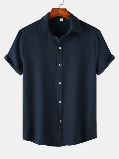Alisdair® | Textured Button Up Shirt
