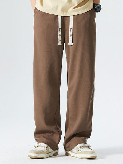 Vincent® | Vintage Side Stripe Loose Fit Straight Leg Pants