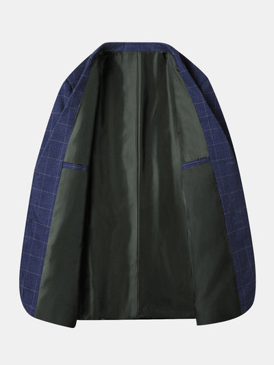 Eduardo | Man Plaid Blazer