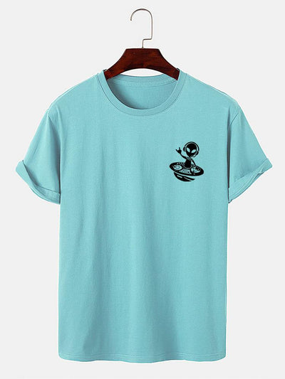 Aldegund® | Alien Print T-Shirt