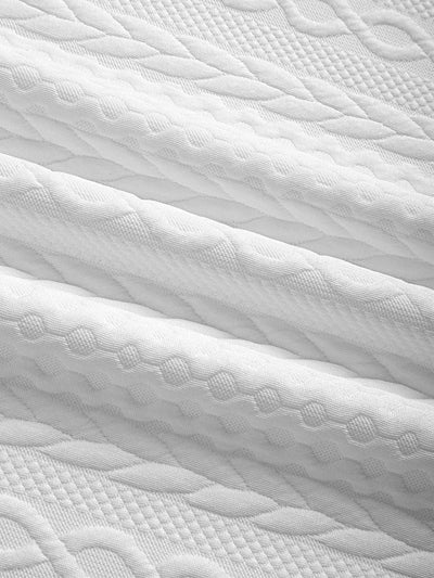 Tucker® | Twist Jacquard Arc Hem T-Shirt