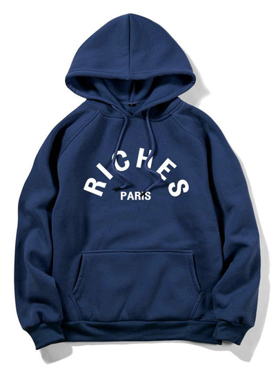 Thiago | Rich Paris Print Hoodie