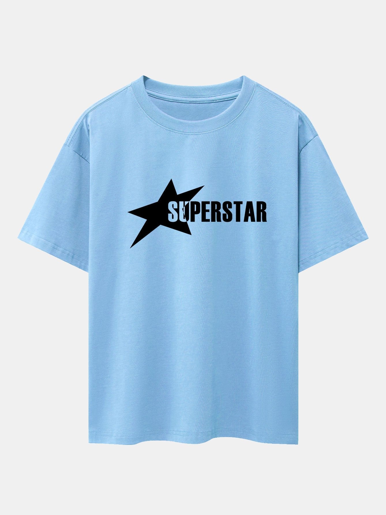 Jamie® | Superstar Print Drop Shoulder Oversize T-Shirt