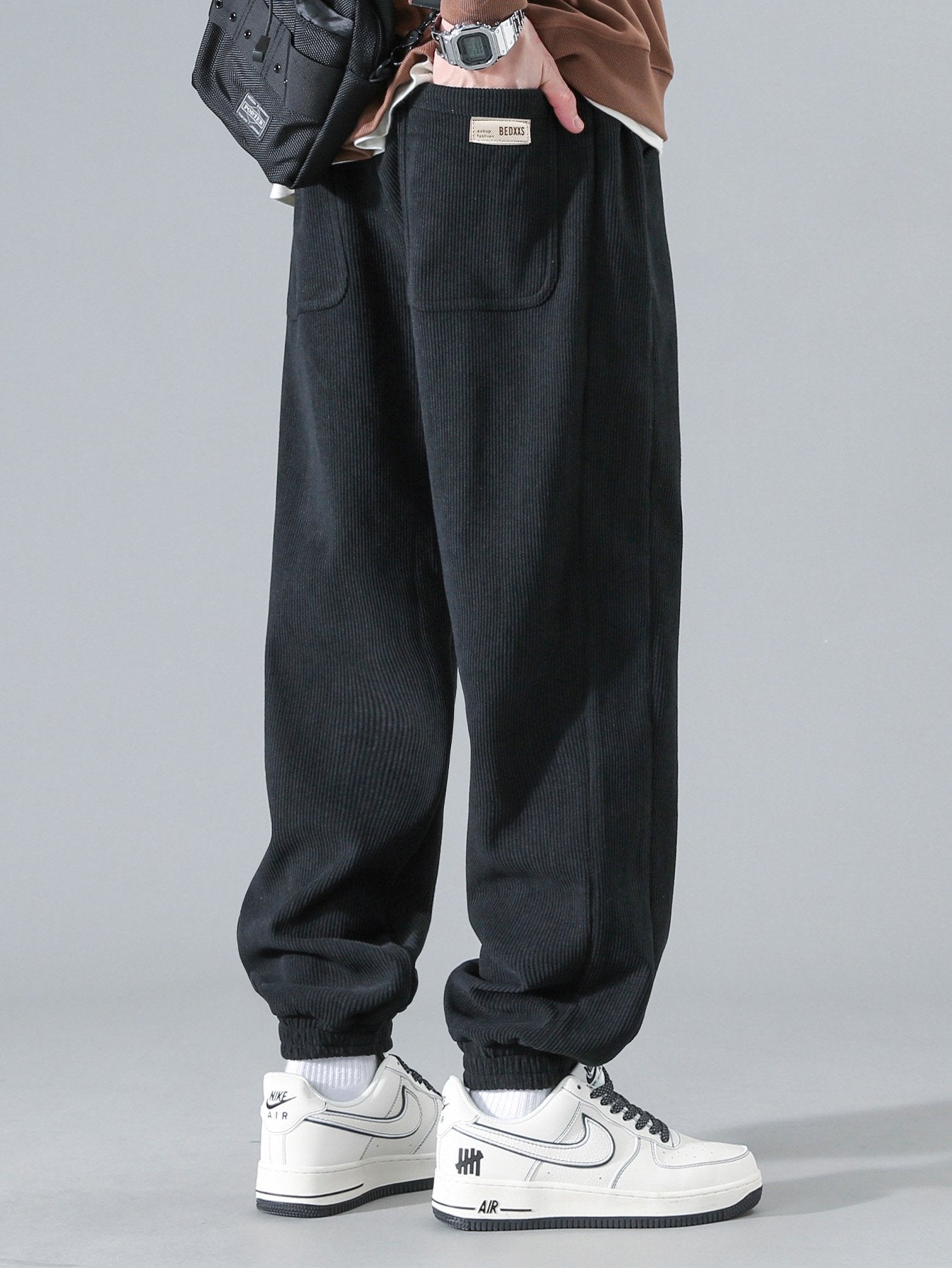 Diego® | Drawstring Corduroy Jogging Pants