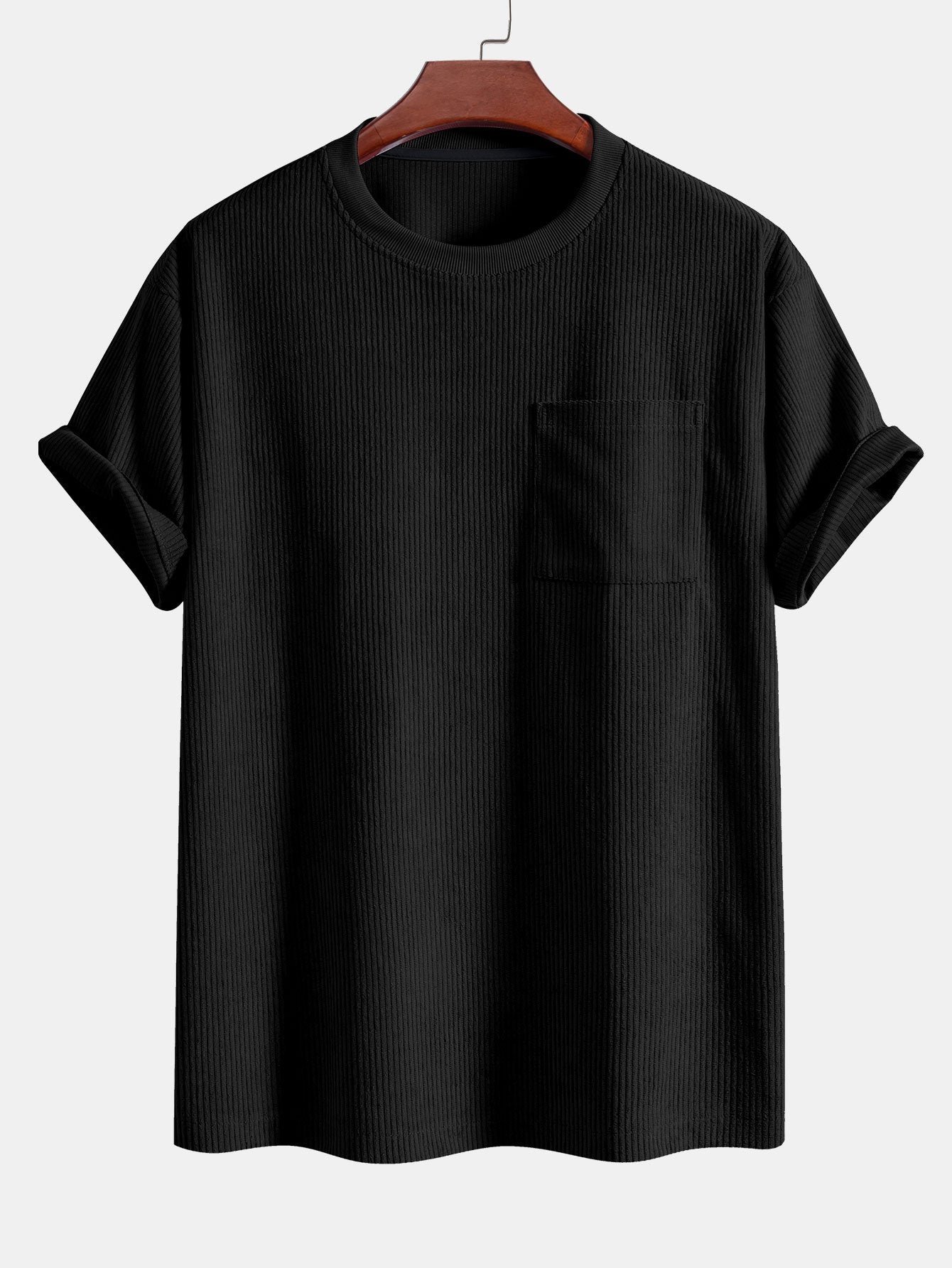 Baltasar® | Corduroy Oversize T-Shirt With Pocket & Shorts