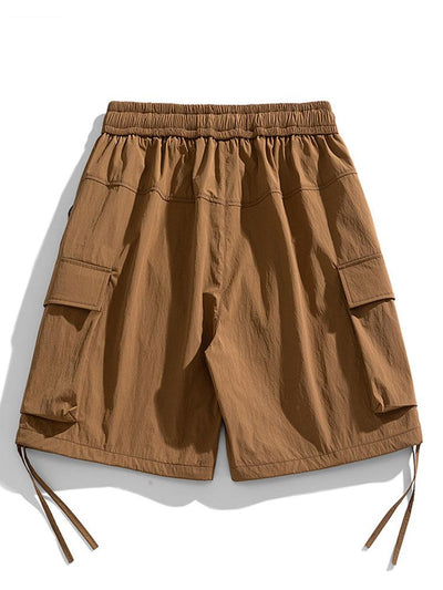 Esteban® | Drawstring Hem Cargo Shorts
