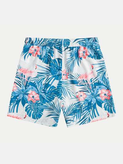 Baran® | Flamingo Print Shorts