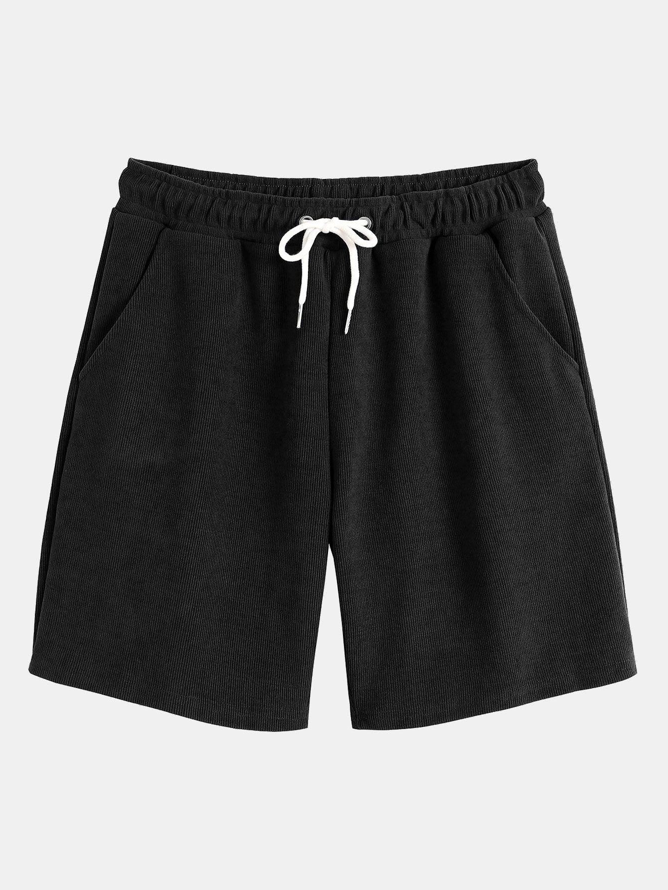 Aarón® | Drawstring Corduroy Shorts