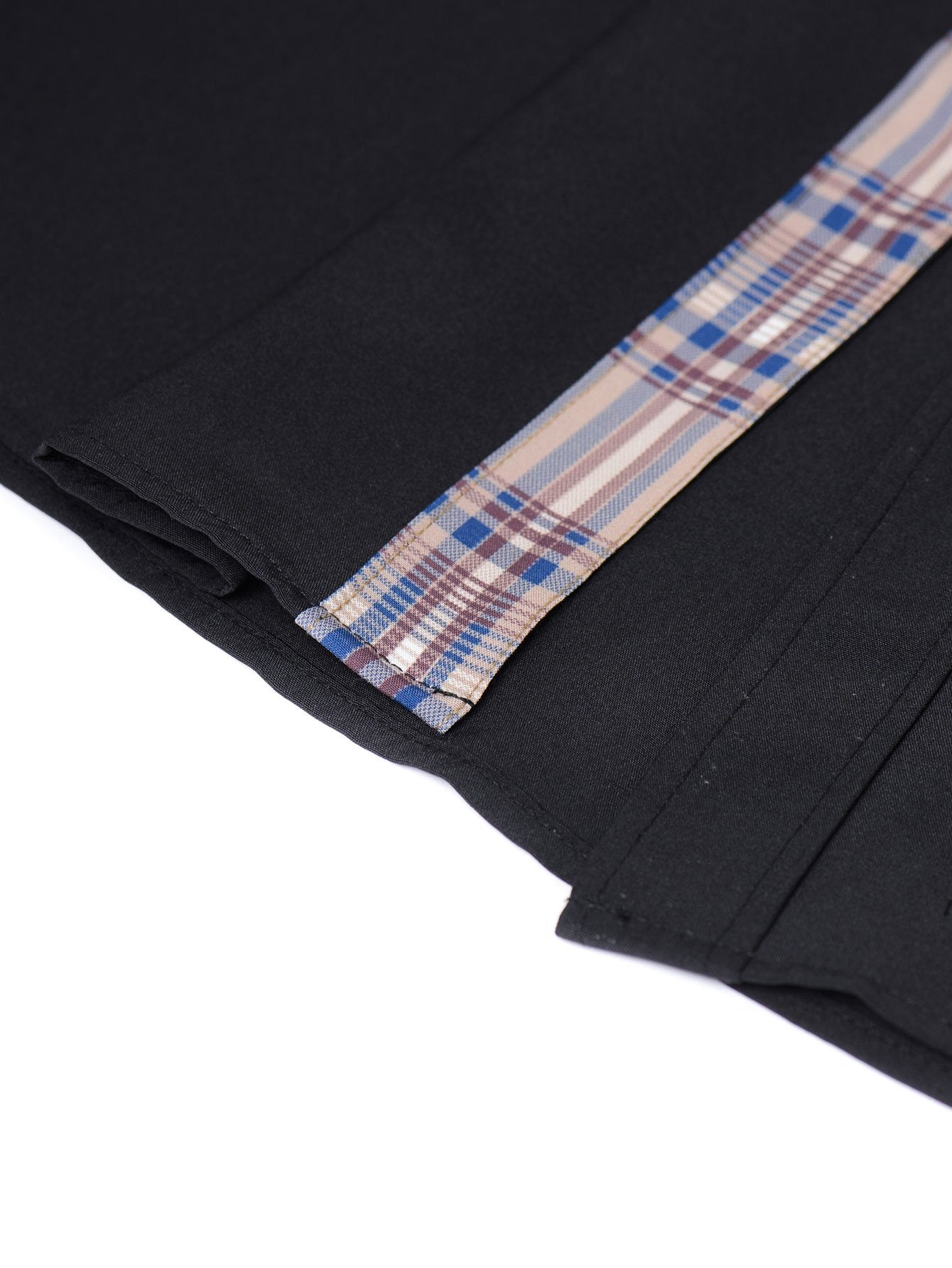 Althair® | Plaid Panel Button Up Shirt