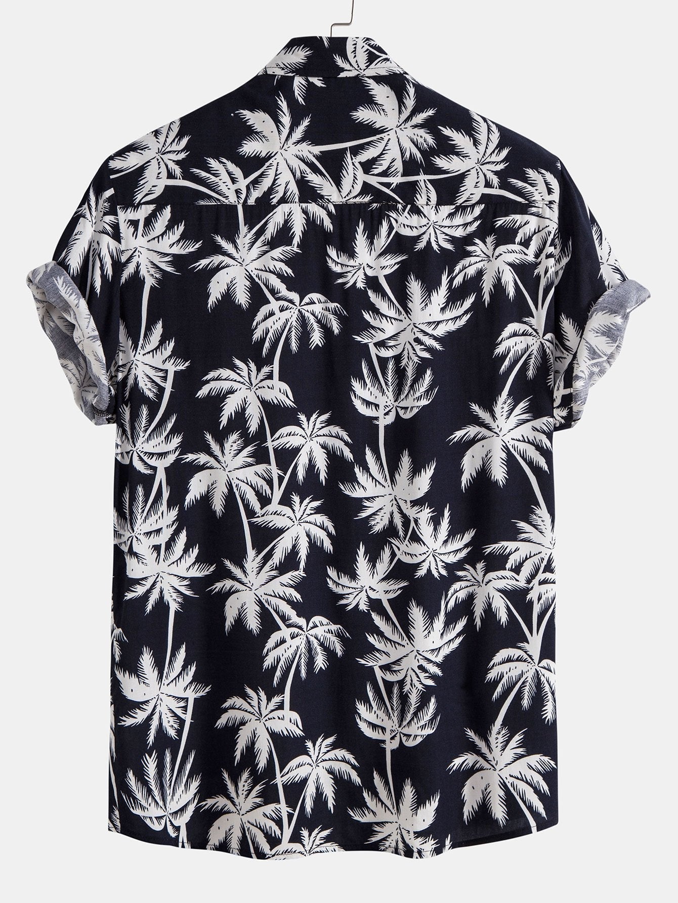 Pancracio® | Palm Tree Print Shirt & Swim Shorts