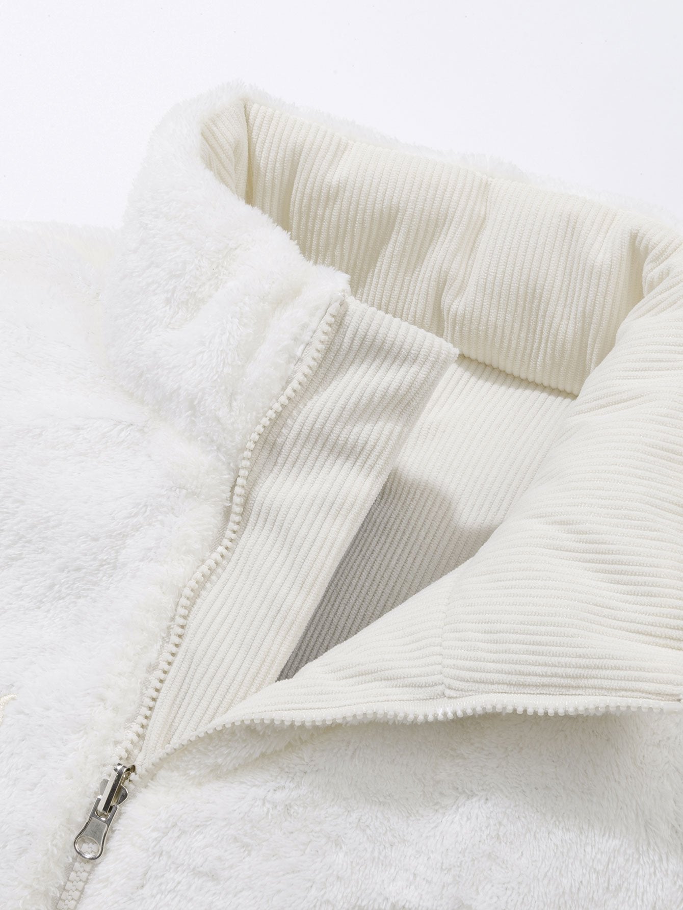 Guillermo | Reversible Teddy Fleece Corduroy Coat