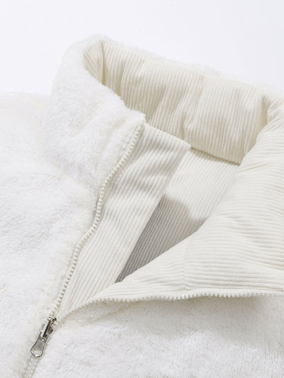 Guillermo | Reversible Teddy Fleece Corduroy Coat