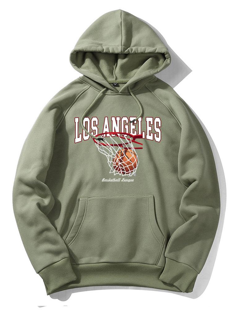 Gordon | Los Angeles Basketball Print Hoodie