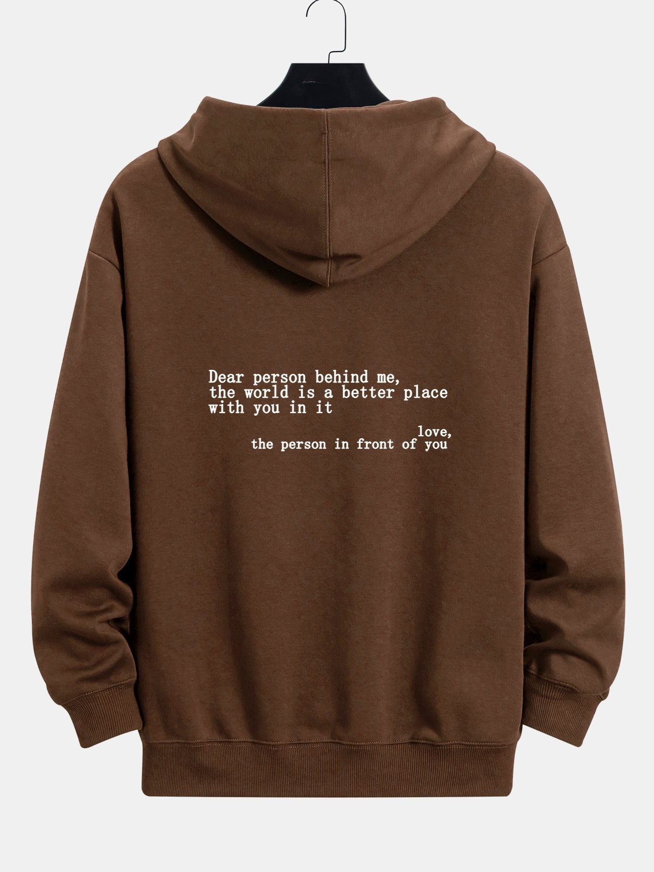 Noah | Slogan Print Relax Fit Hoodie