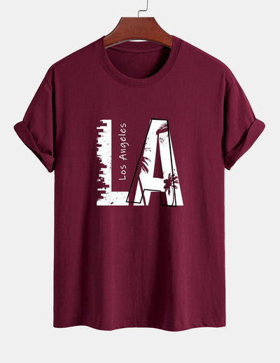 Arturo® | Los Angeles Print Cotton T-Shirt