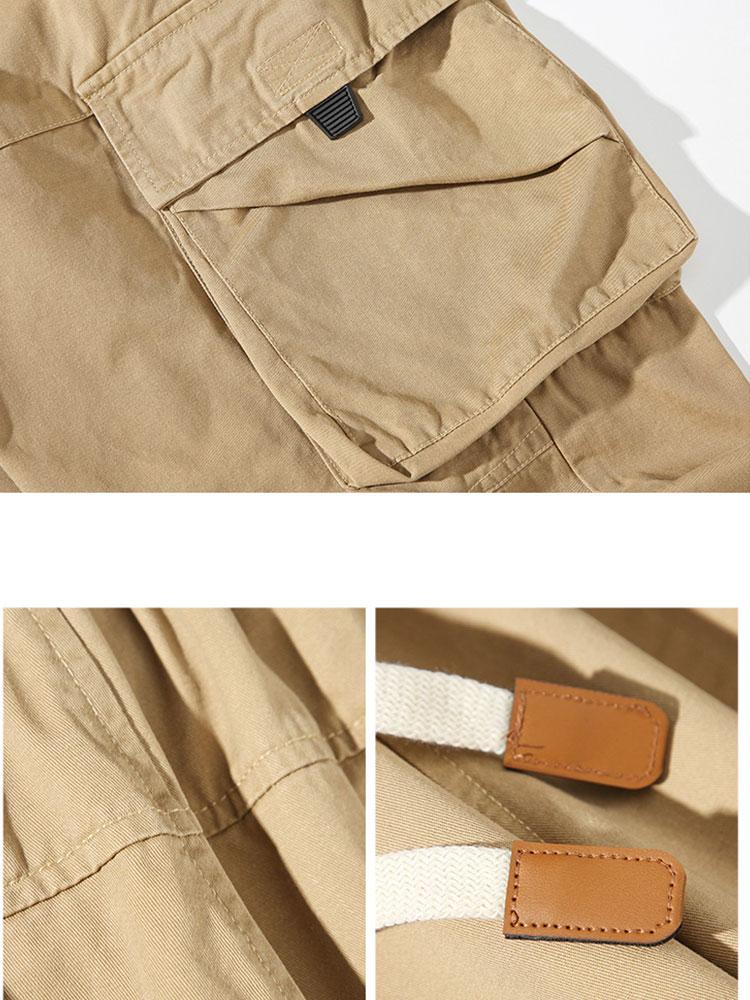 Bandon® | Elastic Drawstring Cuff Parachute Cargo Pants