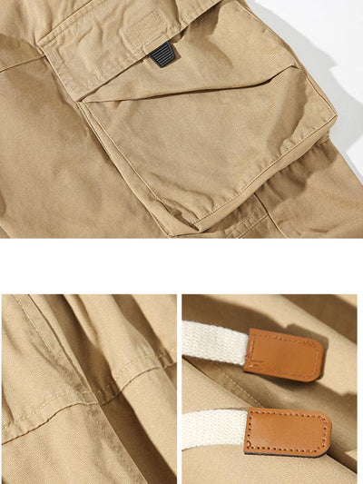 Bandon® | Elastic Drawstring Cuff Parachute Cargo Pants
