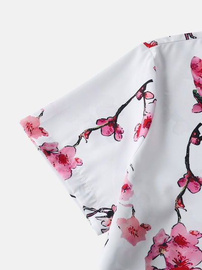 Arian® | Floral Print Button Up Shirt