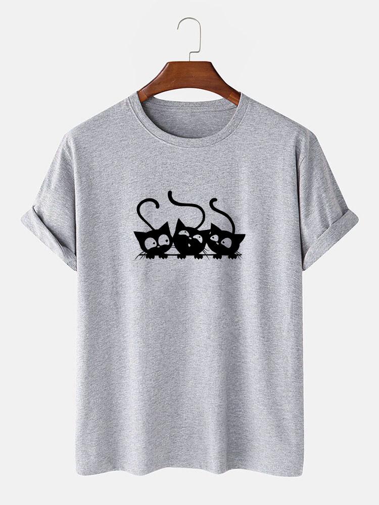 Jake® | Three Kittens Print T-Shirt