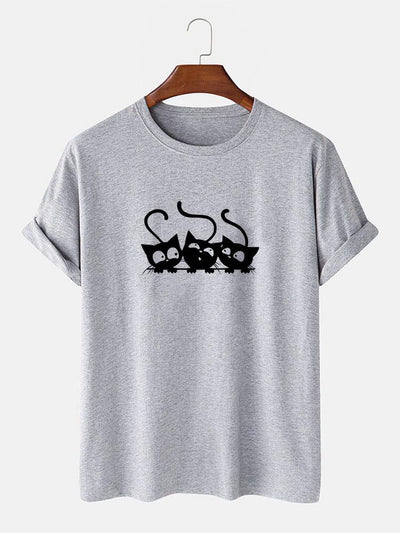 Jake® | Three Kittens Print T-Shirt