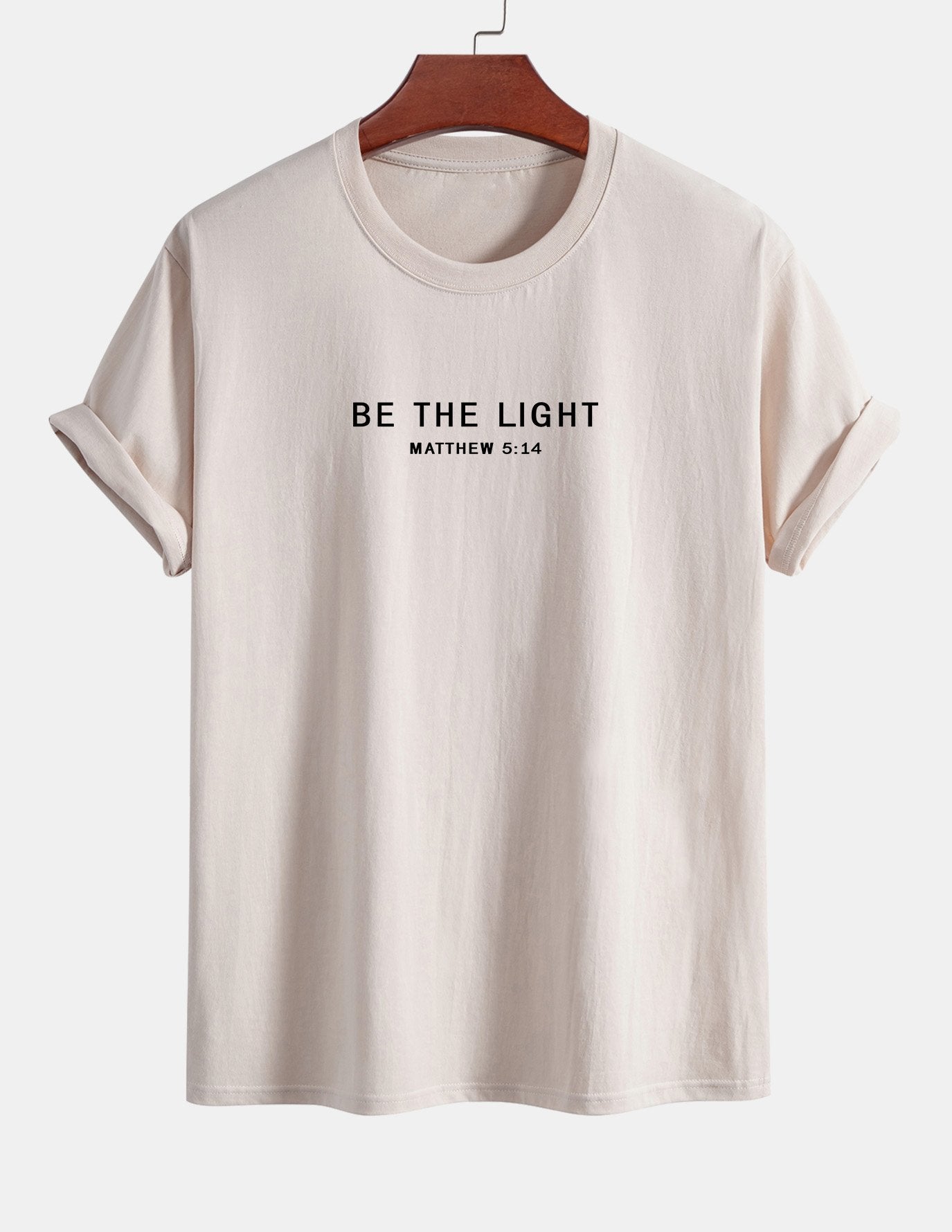 Asdrúbal® | Be The Light Print Cotton T-Shirt