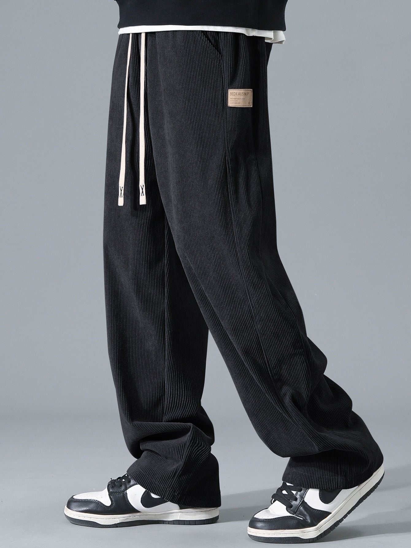 Aubine® | Straight Leg Corduroy Pants