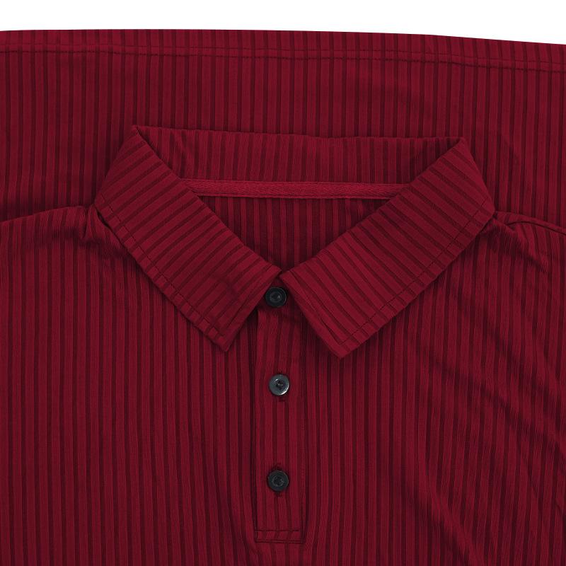 Men's Casal Elastic Long Sleeve POLO Shirt