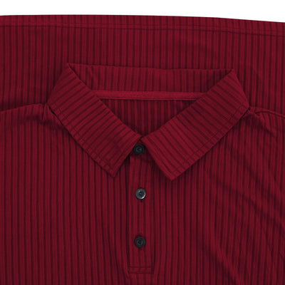 Men's Casal Elastic Long Sleeve POLO Shirt