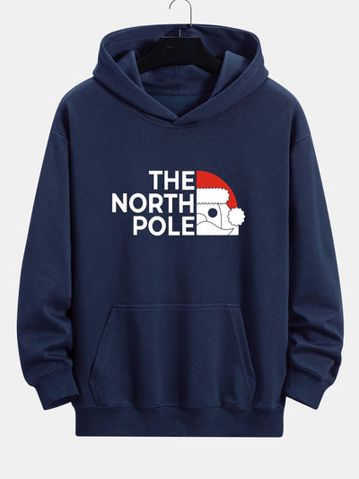 Nicholas | Santa Claus Slogan Print Relax Fit Hoodie