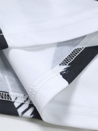 Guy® | Brushstroke Print Polo Shirt