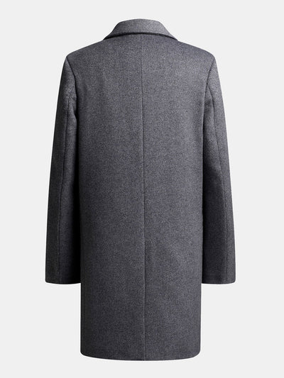 Ernesto | Long Line Wool Blended Overcoat
