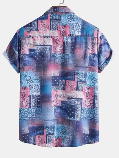 Alston® | Paisley Bandana Print Button Up Shirt
