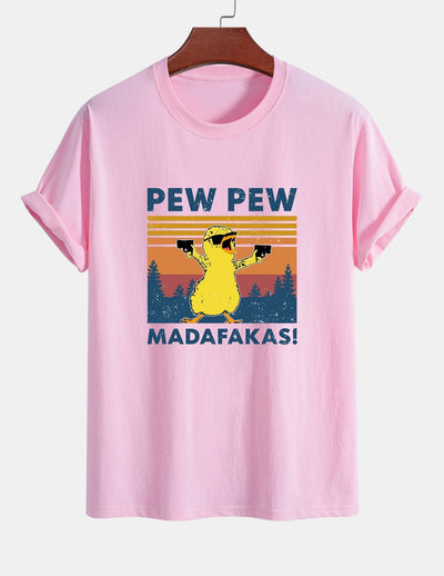 Telémaco® | Duck Print Cotton T-Shirt