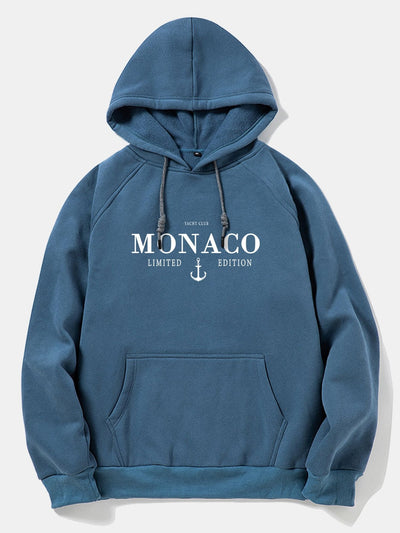 Kenneth | Monaco Anchor Print Hoodie