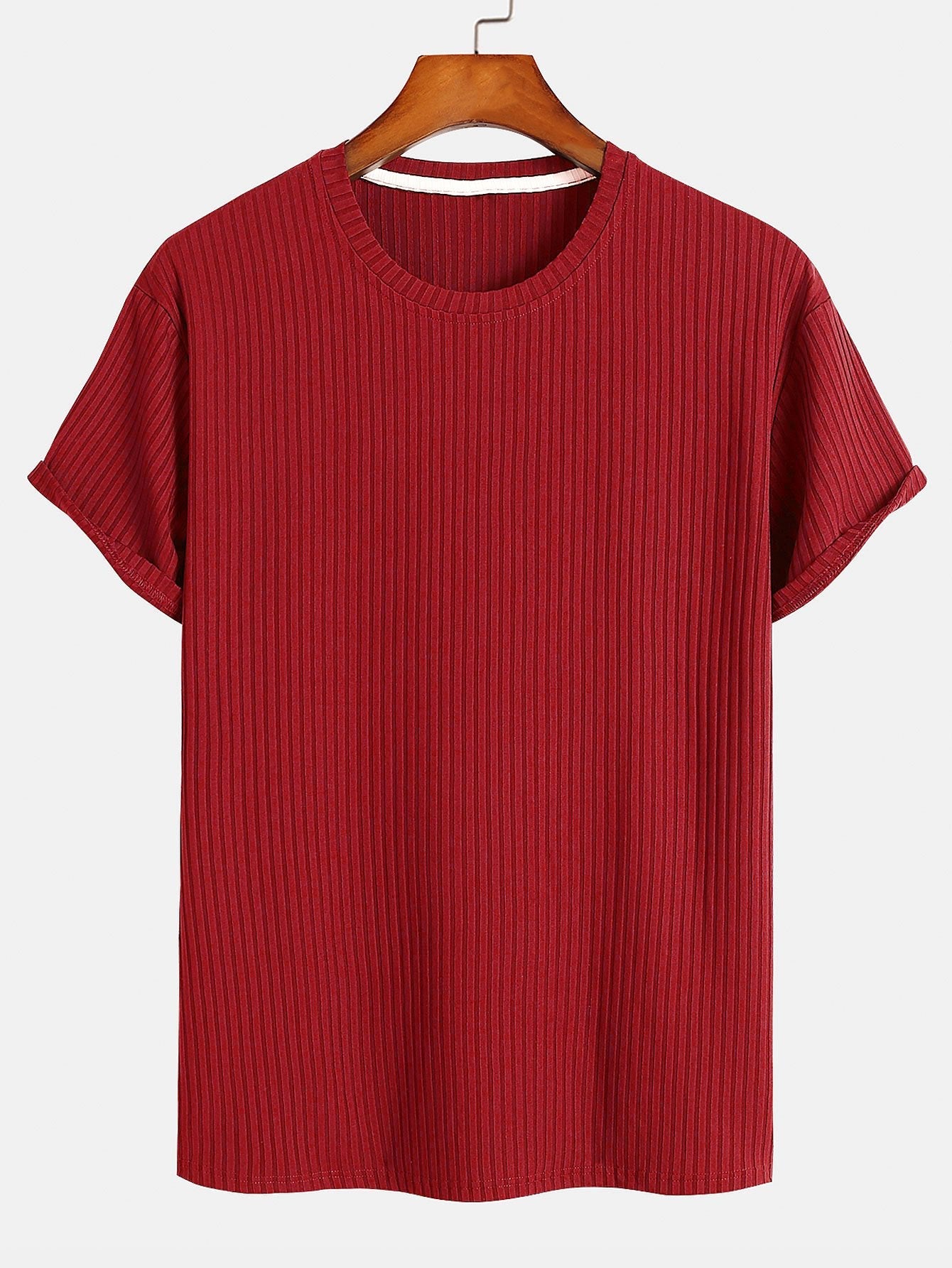 Rolando® | Basic Slim Fit Ribbed T-Shirt