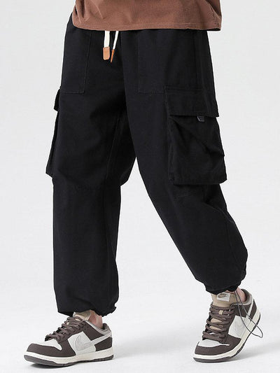 Bandon® | Elastic Drawstring Cuff Parachute Cargo Pants
