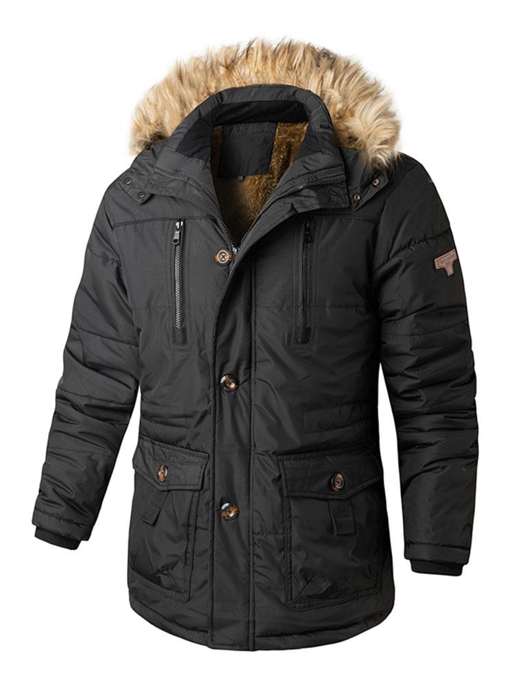 Kai | Faux Fur Collar Detachable Hooded Coat