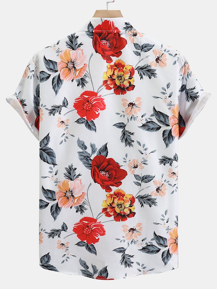 Anwill® | Floral Print Button Up Shirt