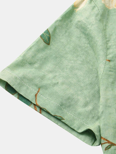 Arther® | Floral Print Button Up Shirt