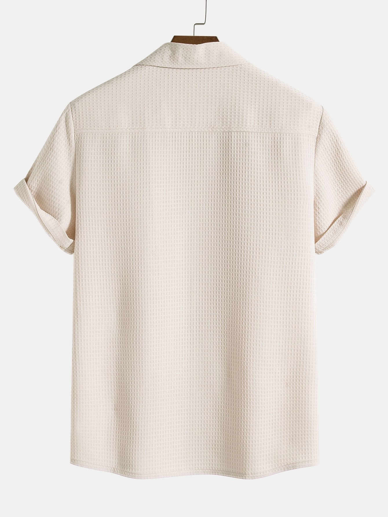 Plácido® | Waffle Revere Collar Shirt & Shorts