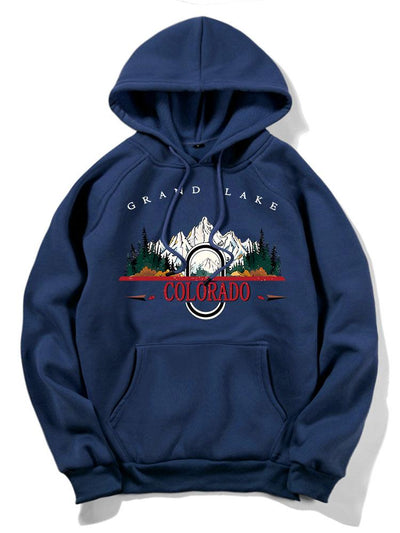 Alaric | Colorado Mountain Print Hoodie
