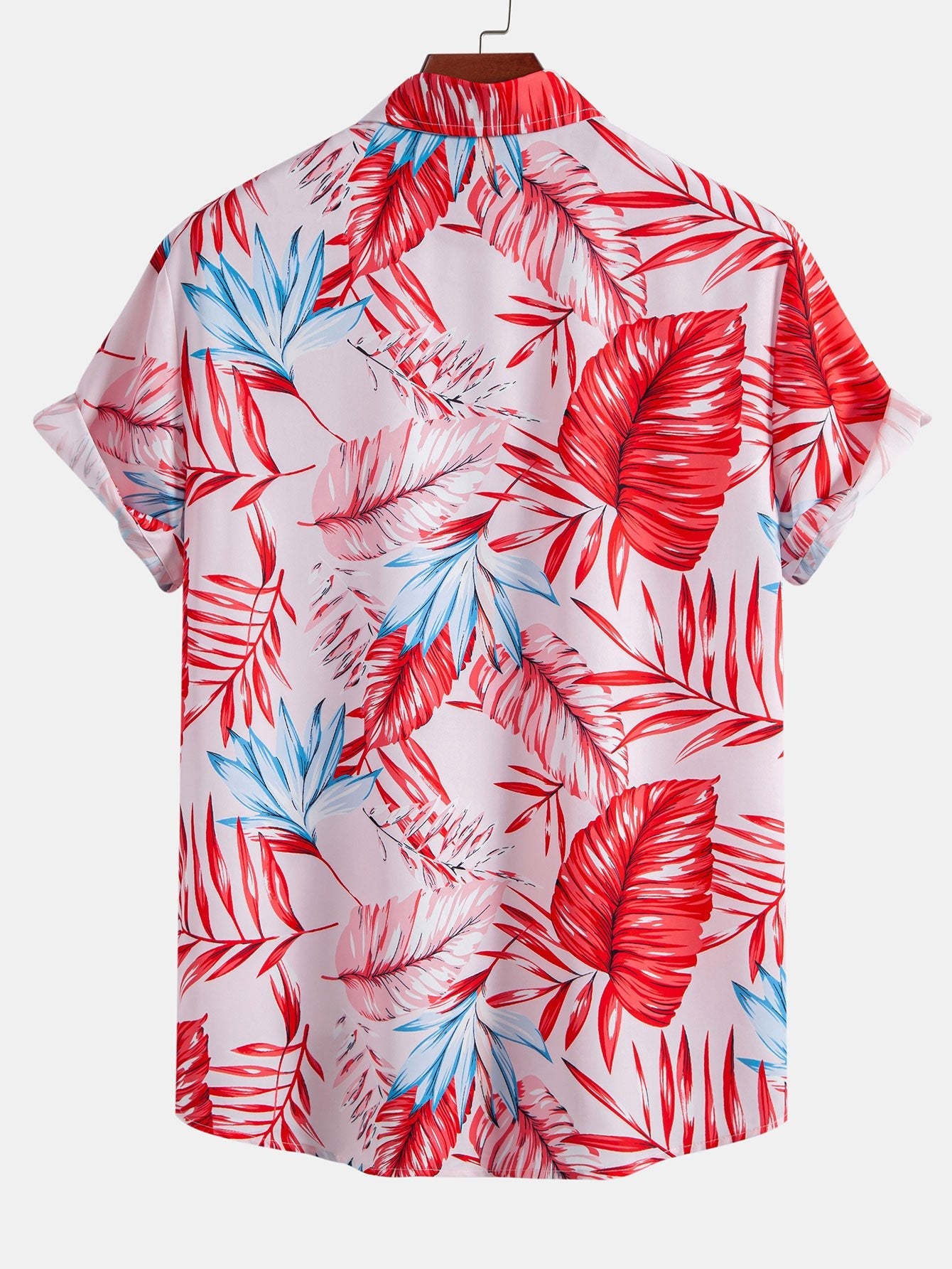 Marcel® | Tropical Print Button Up Shirt & Swim Shorts